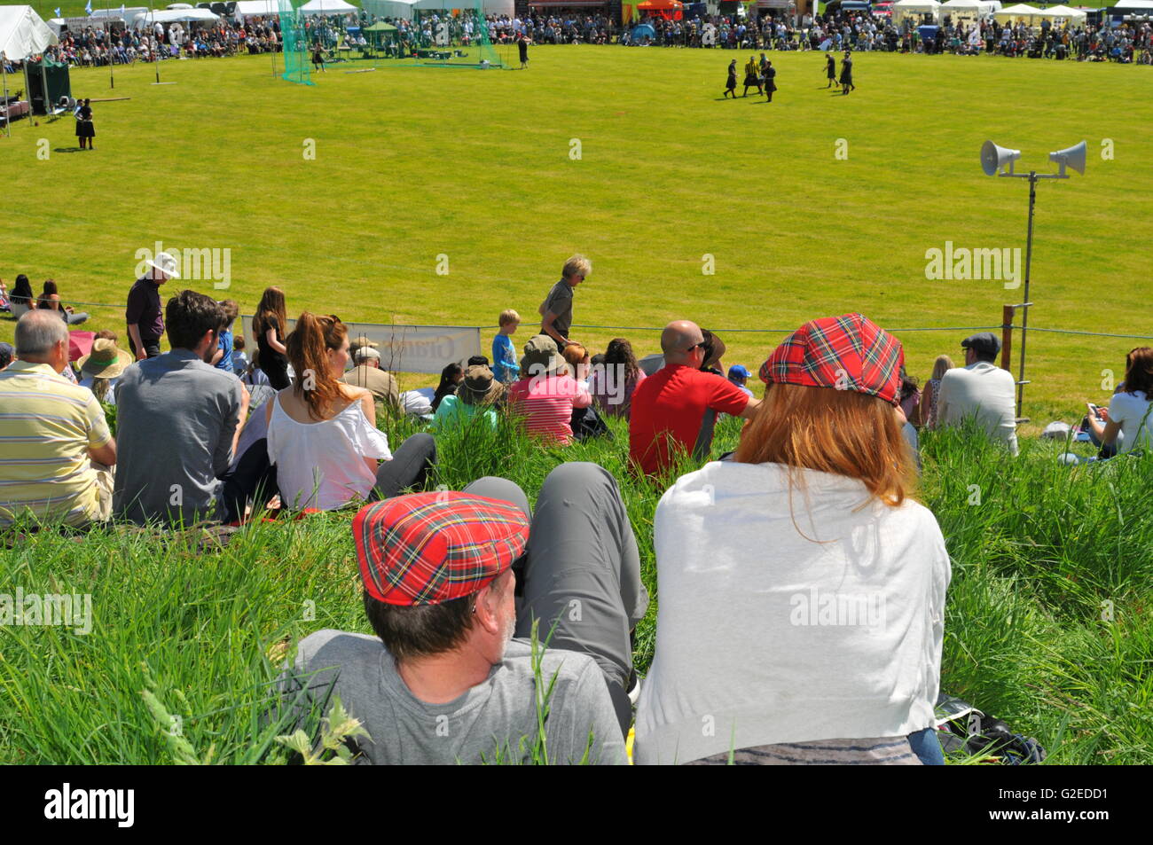 Highland Games Scotland Blair Atholl High Resolution Stock Photography ...