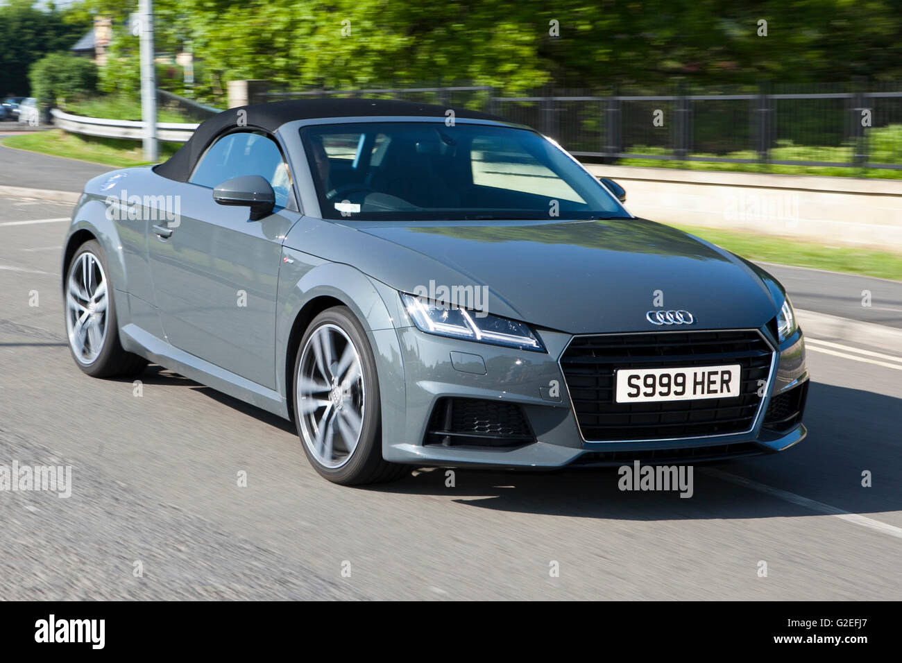 Audi, tt, classic, 2 seater, sports, car, Pendle, Lancashire, UK. 29th May, 2016. The engines roared throughout the rolling Pennine hills today as supercars from classic to modern day arrived for the PowerFest Charity meet in Pendle. Credit:  Cernan Elias/Alamy Live News Stock Photo