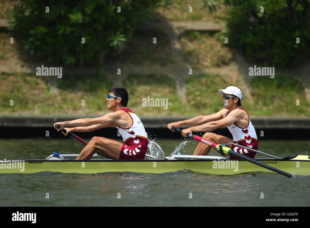 Coxless pair hi-res stock photography and images - Alamy