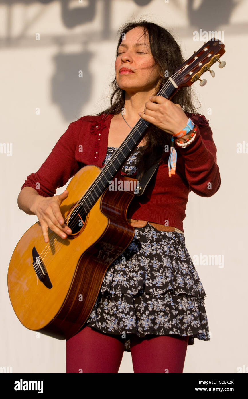 Napa, California, USA. 29th May, 2016. GABRIELA QUINTERO of Rodrigo Y
