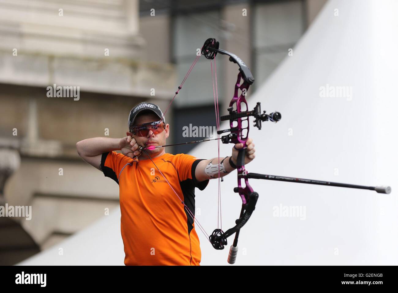 Nottingham, UK. 28th May, 2016. European Archery Championships Day One