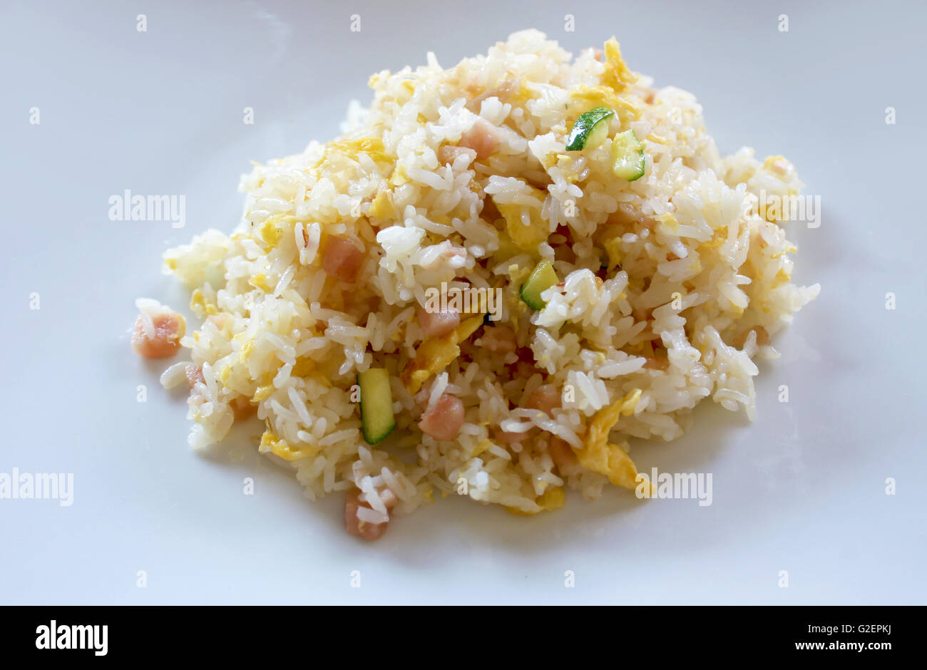 Asian style fried rice with seafood hi-res stock photography and images ...