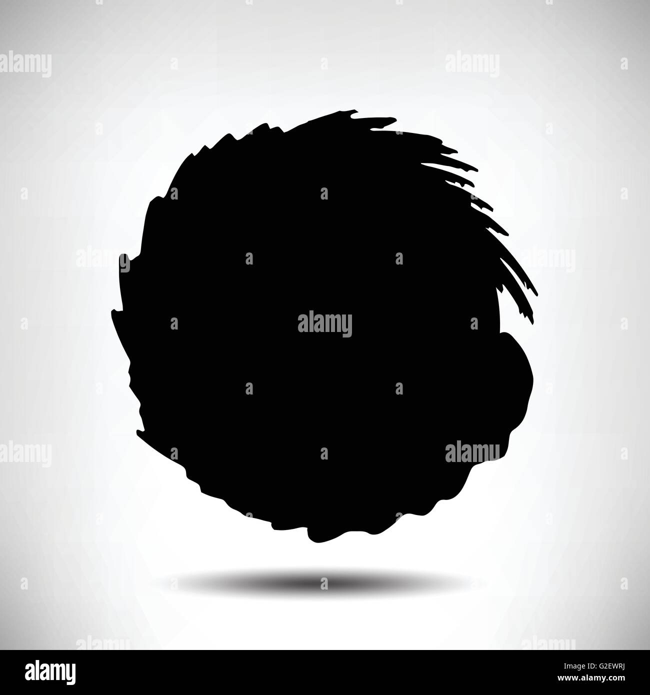 Black vector grunge circle background Stock Vector Image & Art - Alamy