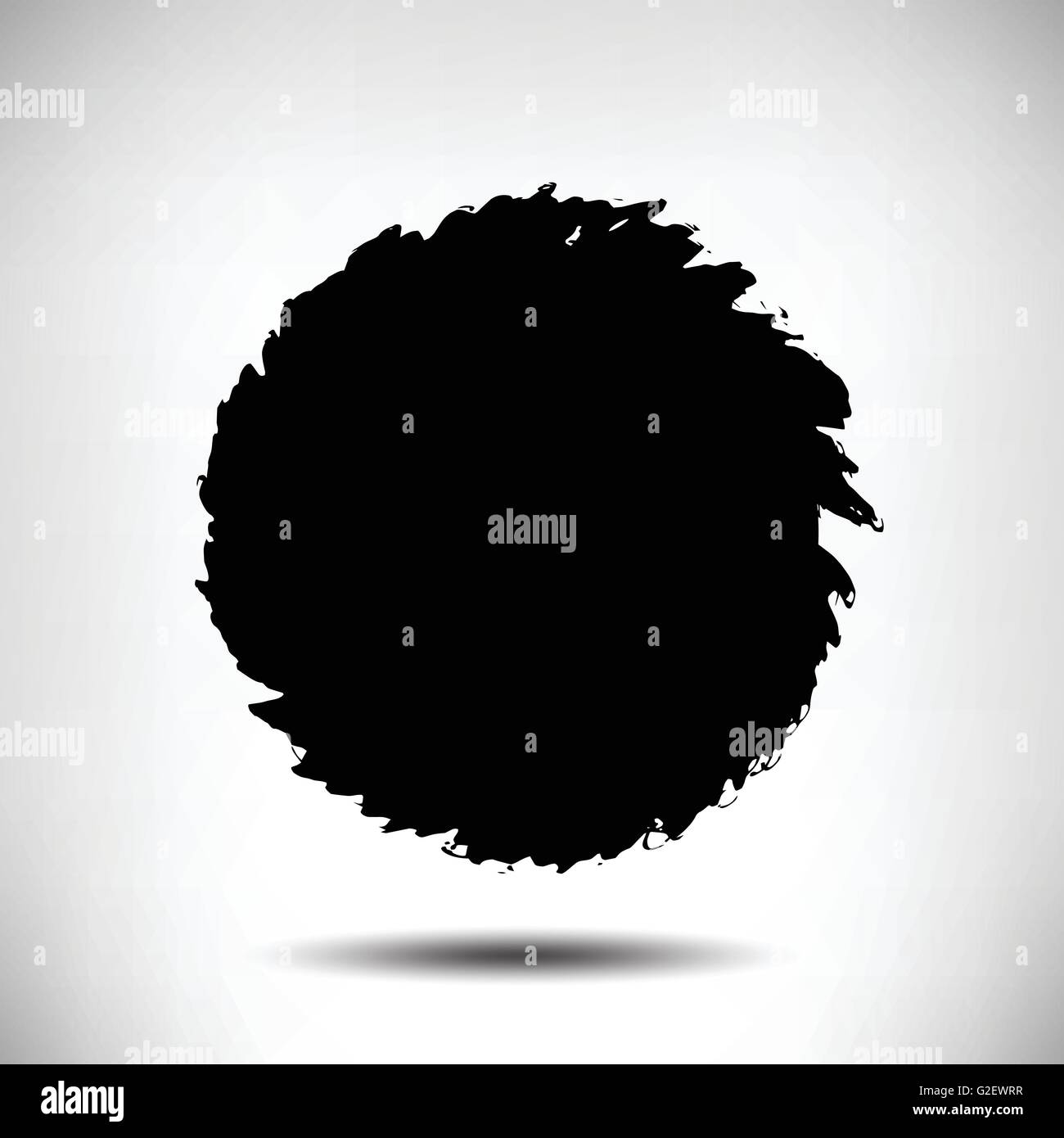 Black vector grunge circle background Stock Vector Image & Art - Alamy