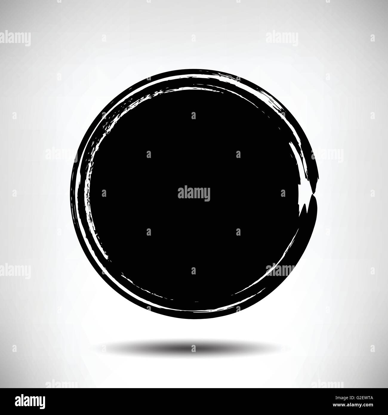 Black vector grunge circle background Stock Vector Image & Art - Alamy