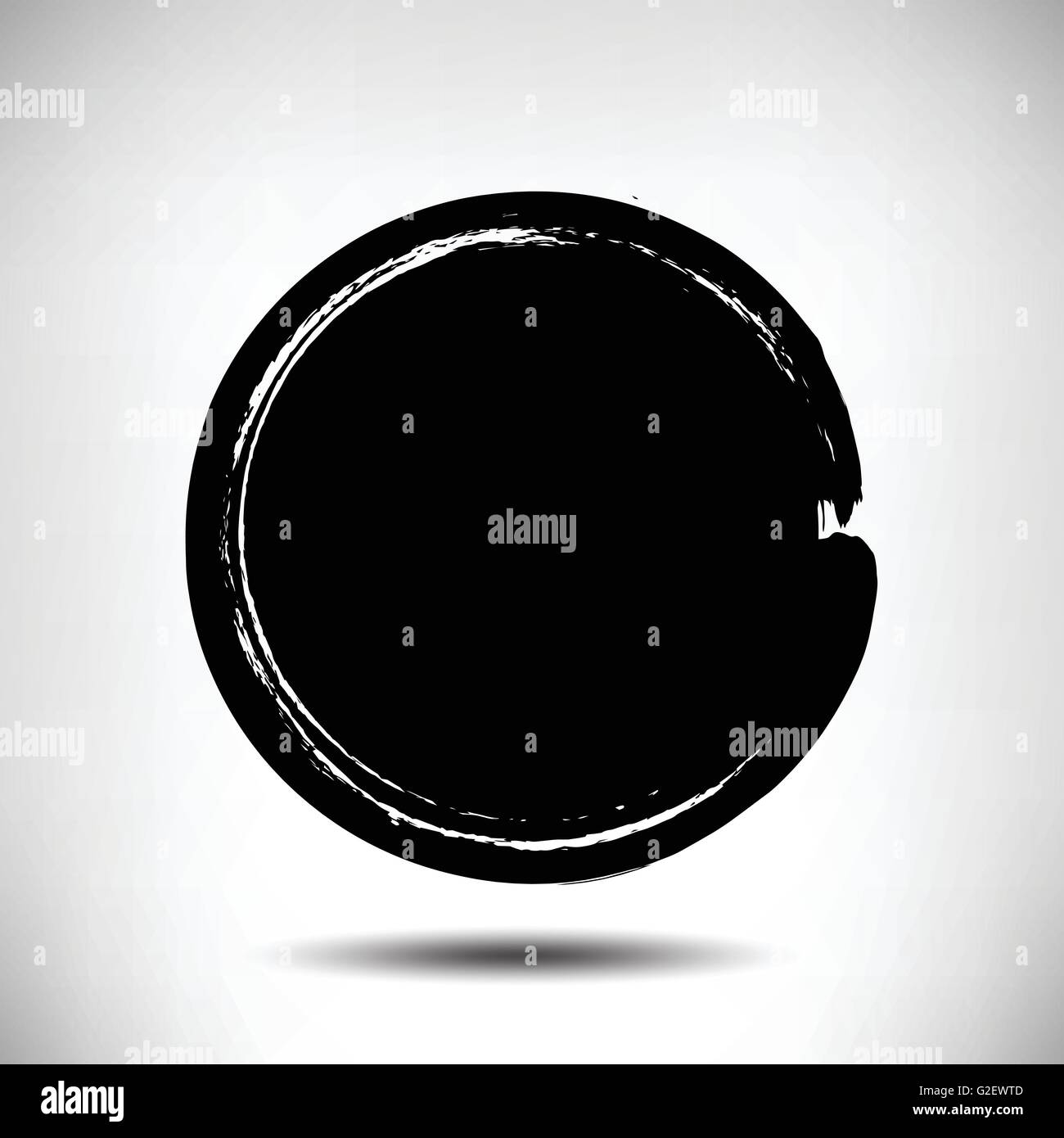 Black vector grunge circle background Stock Vector Image & Art - Alamy