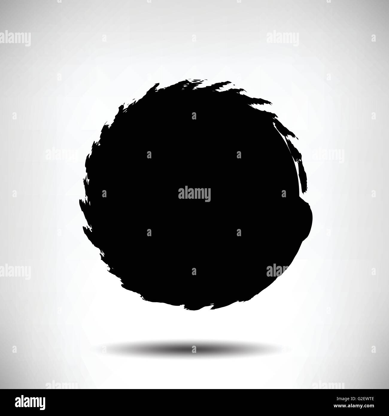 Black vector grunge circle background Stock Vector Image & Art - Alamy