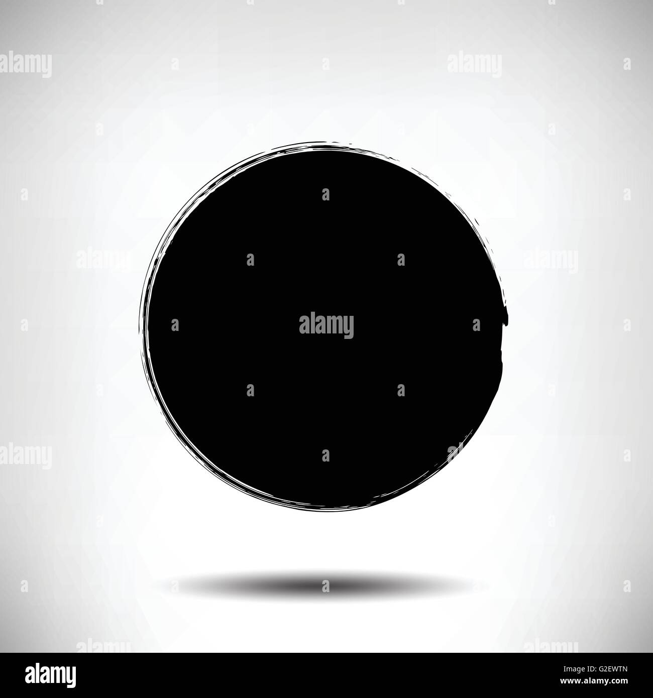 Black vector grunge circle background Stock Vector Image & Art - Alamy