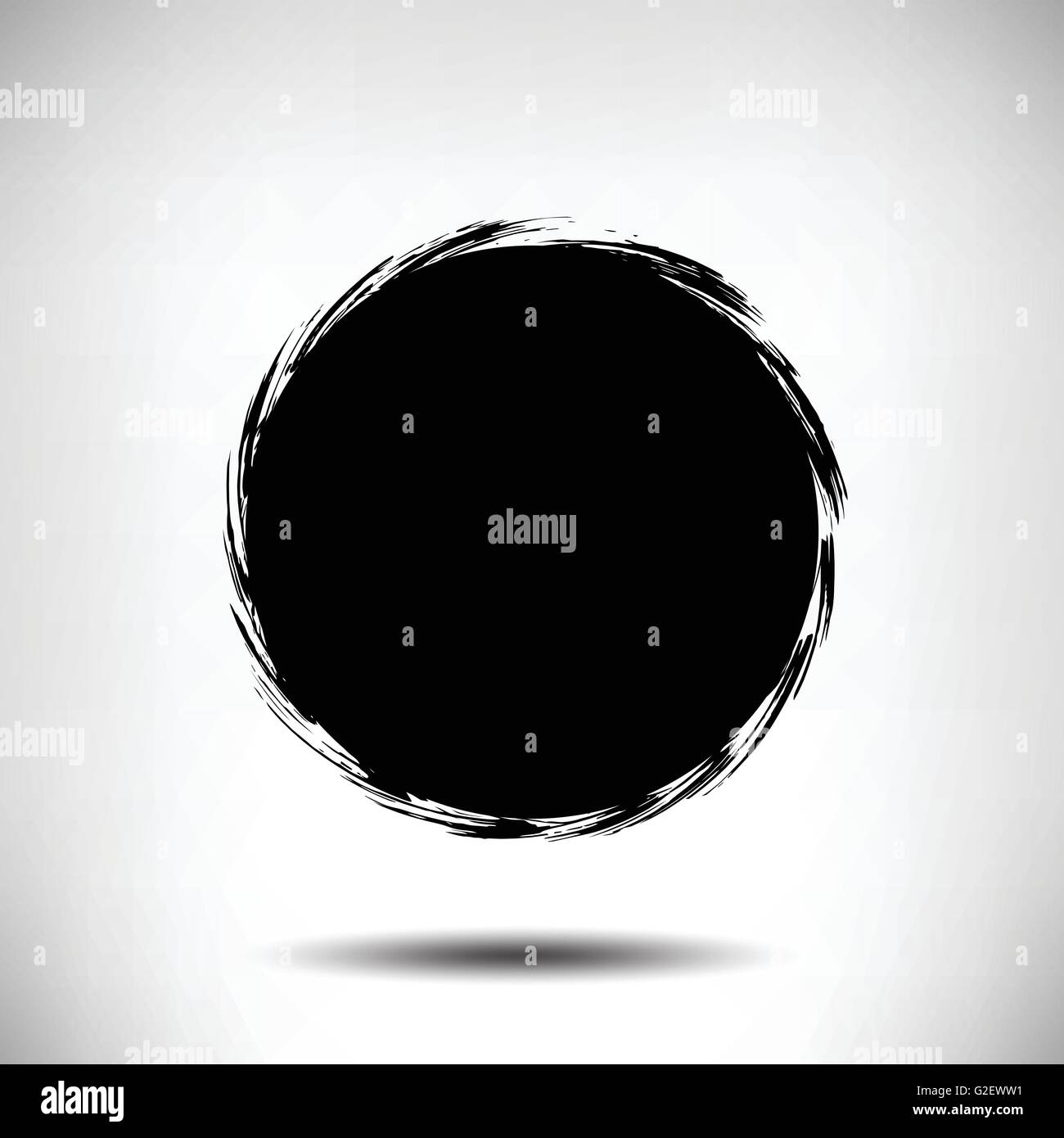 Black vector grunge circle background Stock Vector Image & Art - Alamy