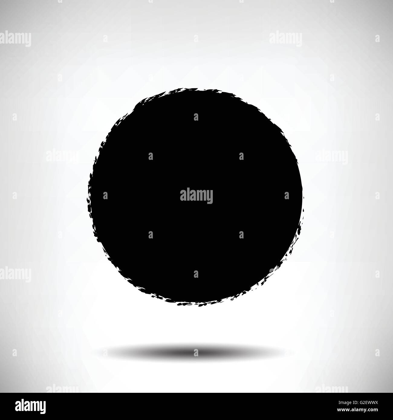 Black vector grunge circle background Stock Vector Image & Art - Alamy