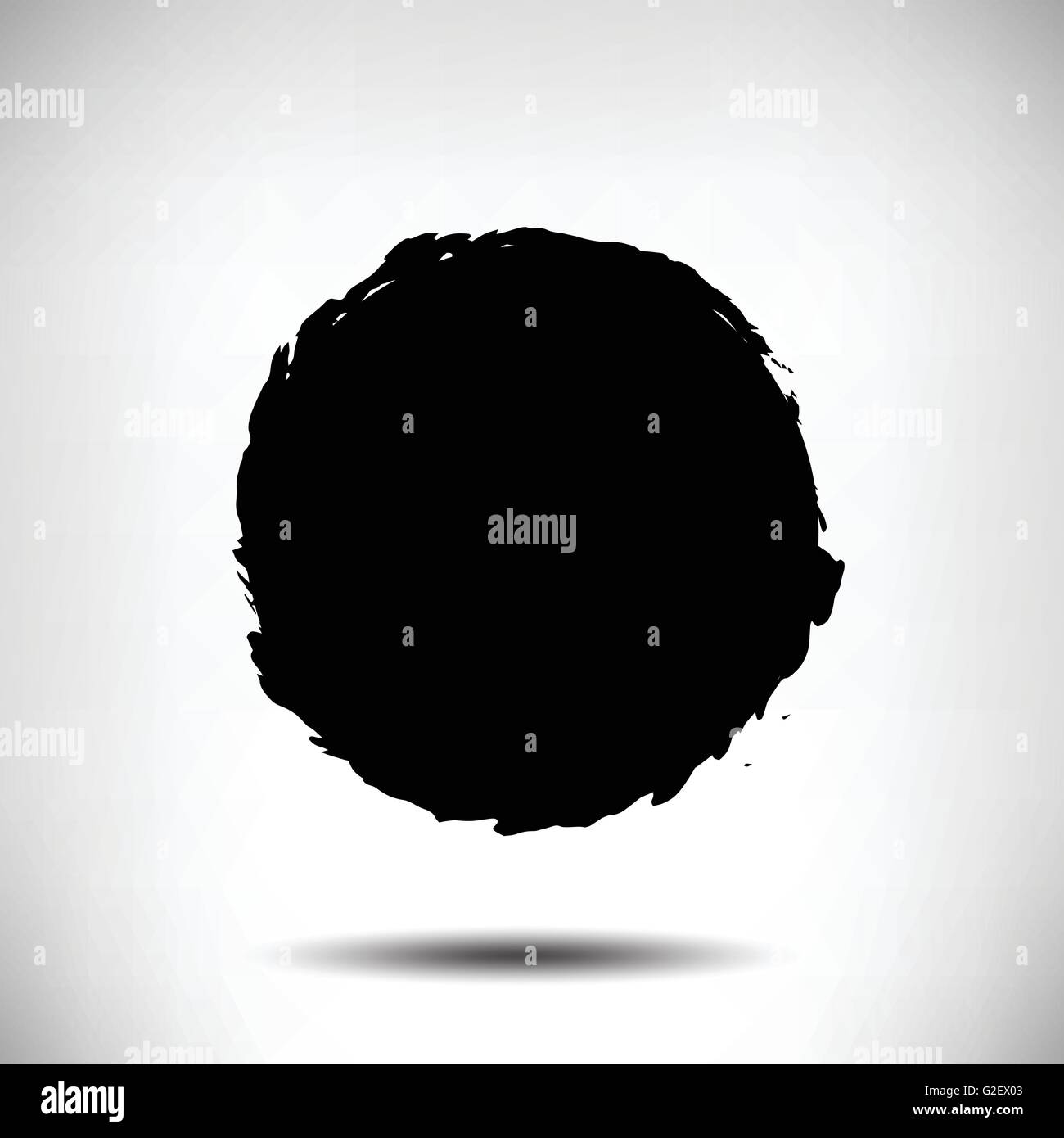 Black vector grunge circle background Stock Vector Image & Art - Alamy