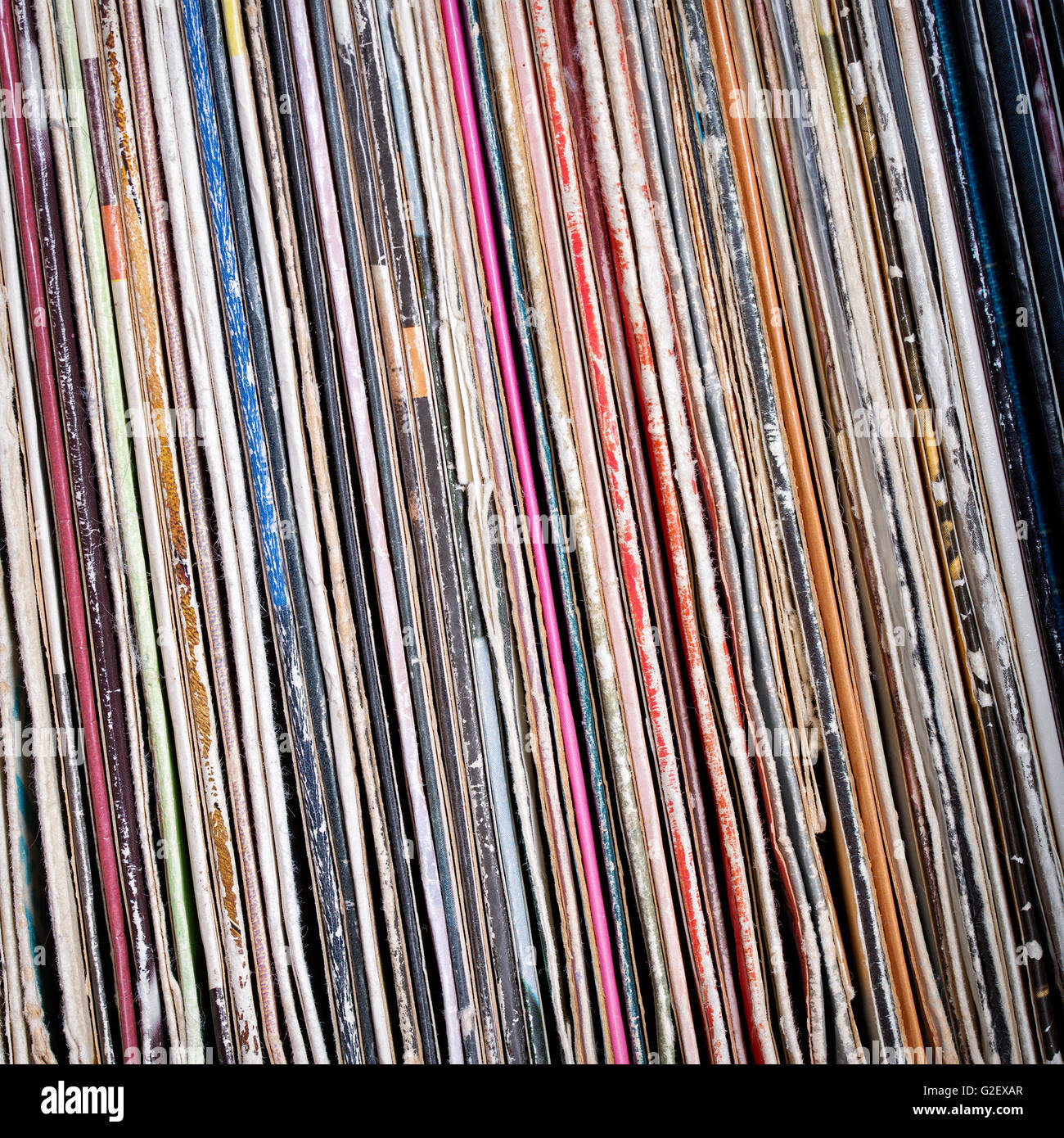 Pile of records single vinyl record hires stock photography and images