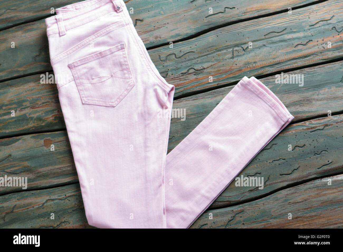 Light pink pants hi-res stock photography and images - Alamy