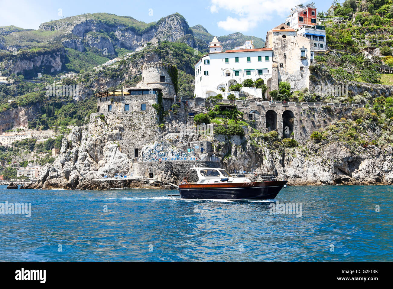 Amalfi boat hi-res stock photography and images - Alamy