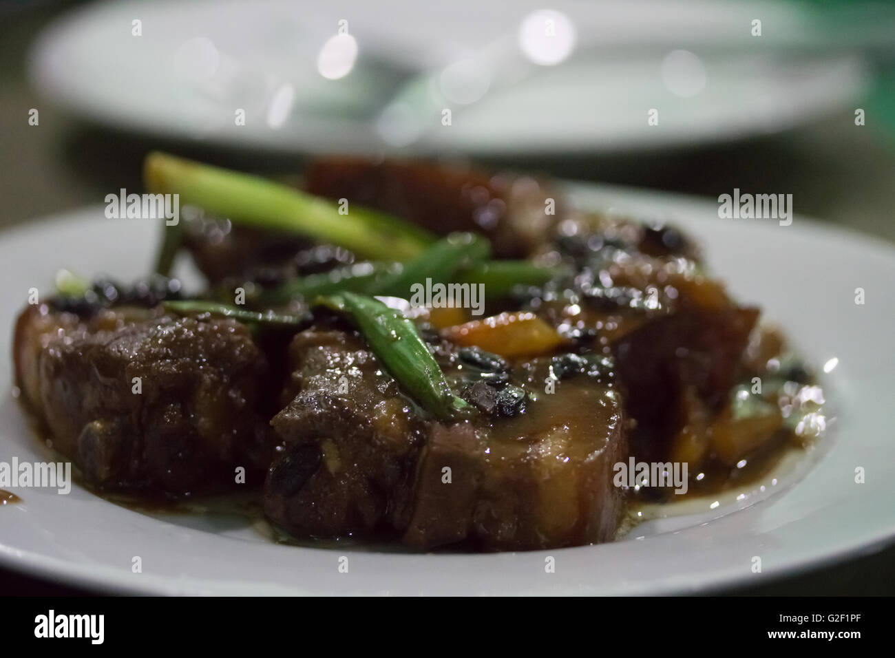 Humba is a variant of a Filipino dish Pork Adobo,a favourite dish in