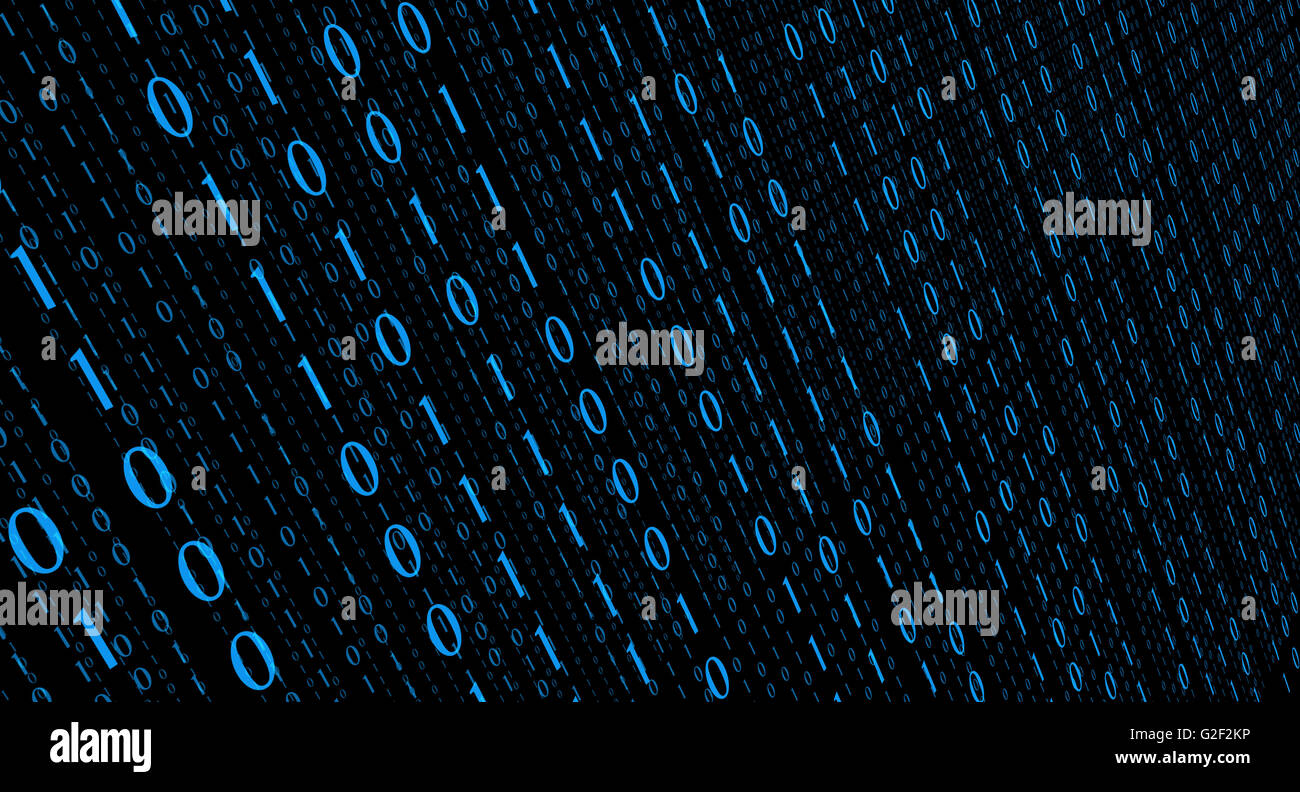 Computer binary code Stock Photo - Alamy
