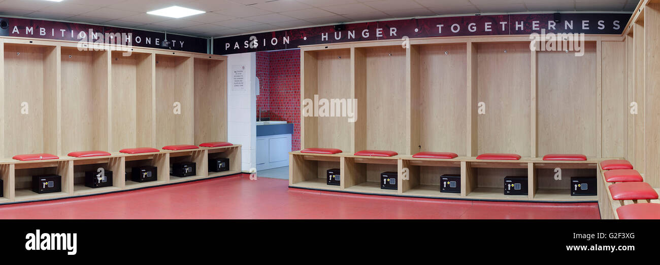 AFC Bournemouth home dressing room 2016 Stock Photo