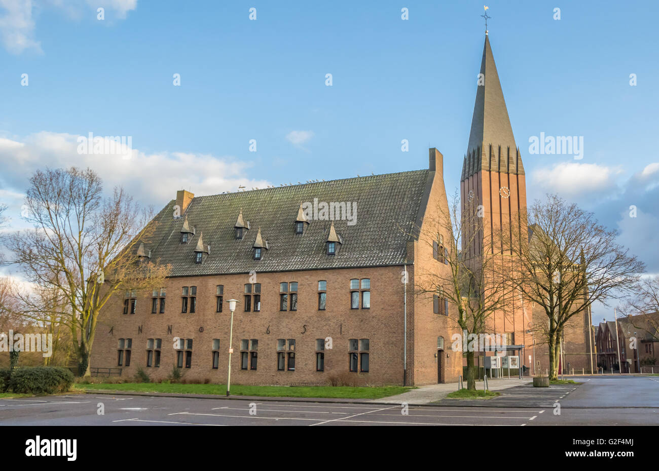 St. Arnold Janssen Chuch in Goch, Germany Stock Photo