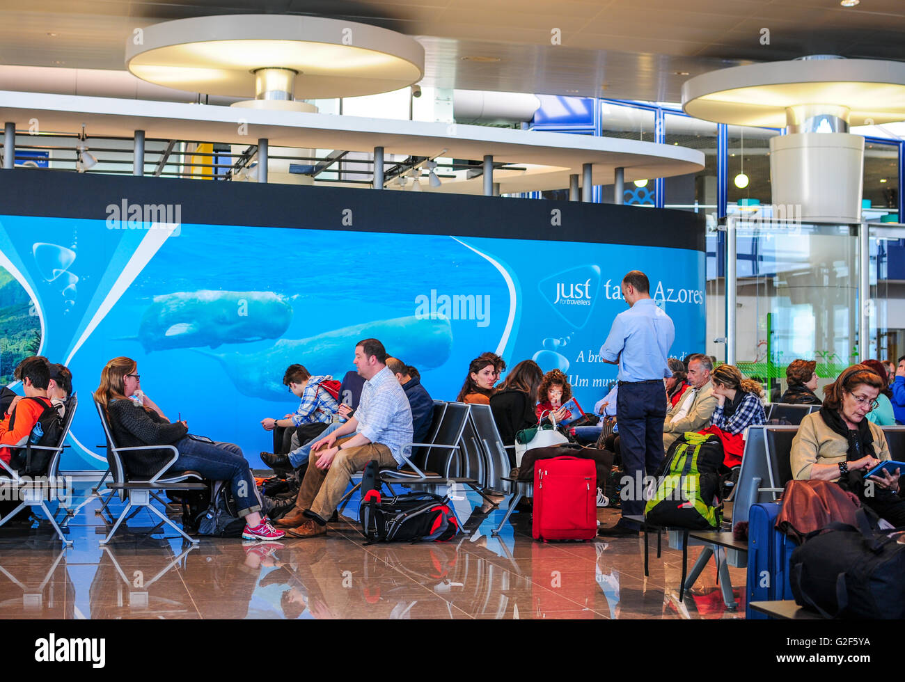 Ponta Delgada Airport Sao Miguel, Azores, Portugal Stock Photo - Alamy