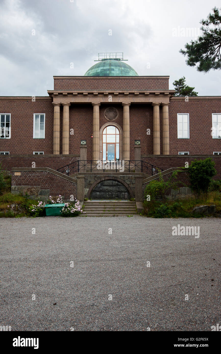 Saltsjöbadens Observatory outside Stockholm, Sweden. Stock Photo