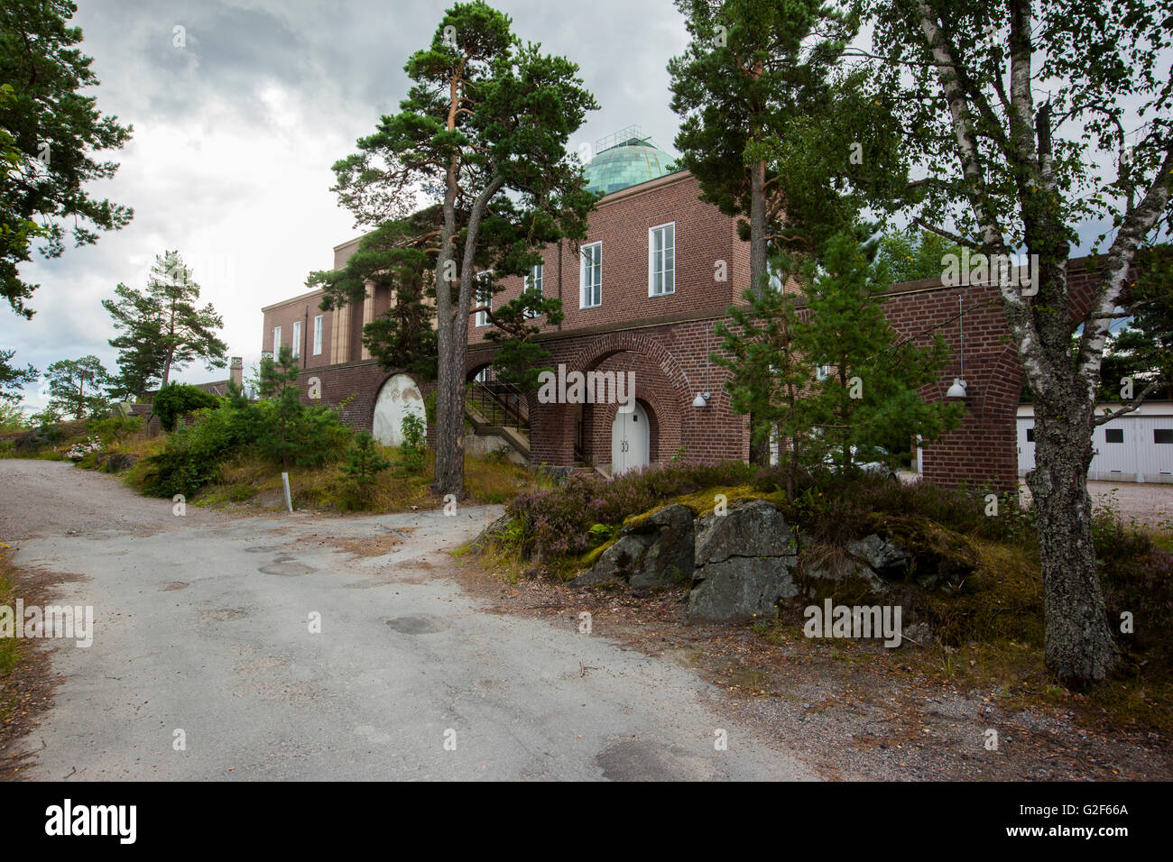 Saltsjöbadens Observatory outside Stockholm, Sweden. Stock Photo