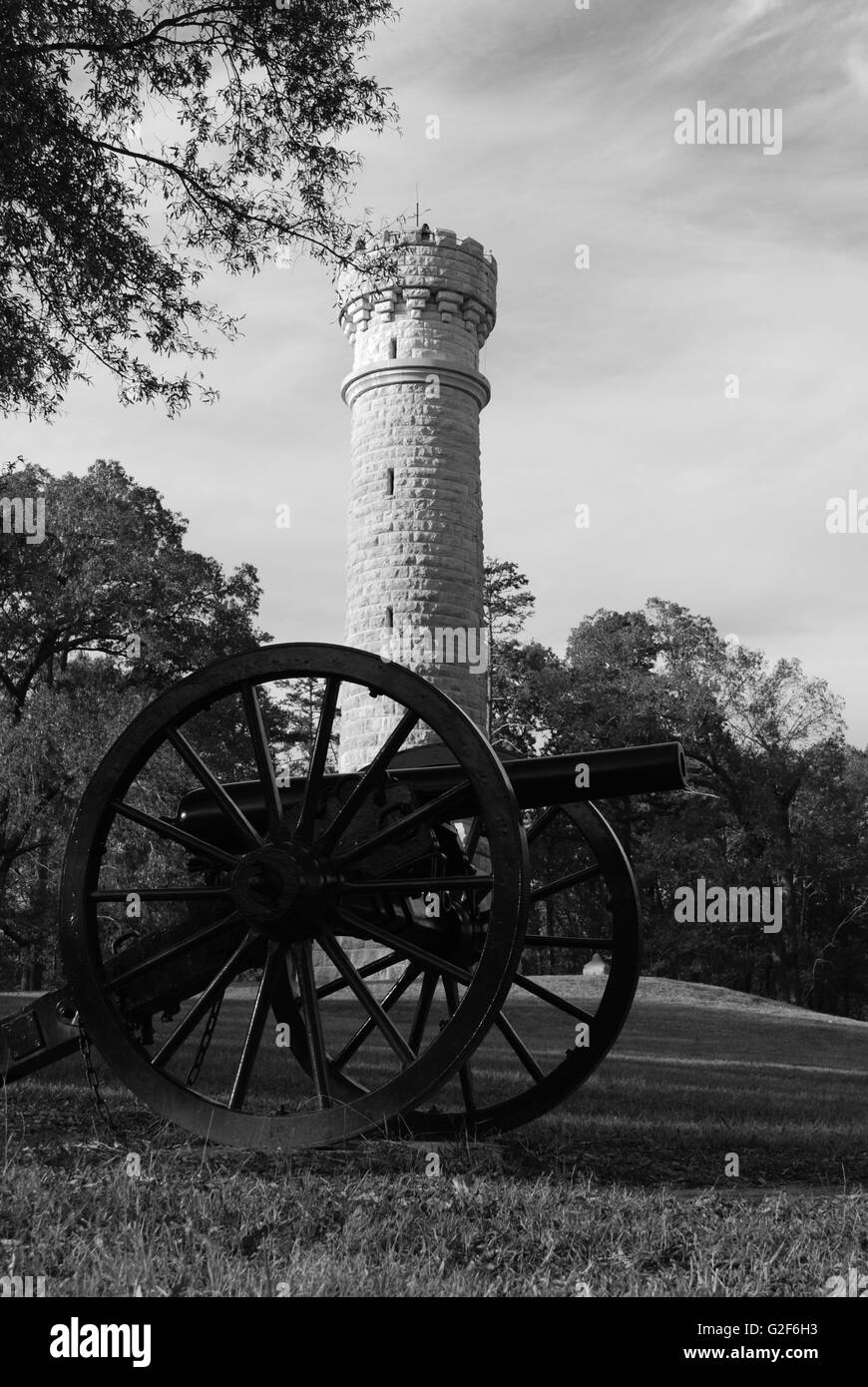 Wilder tower chickamauga battlefield hires stock photography and