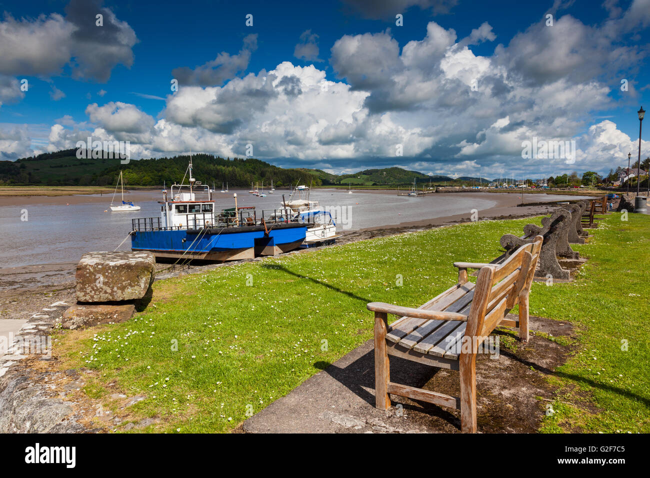 The Water of Urr at Kippford, near the Rough Firth, Dumfries and