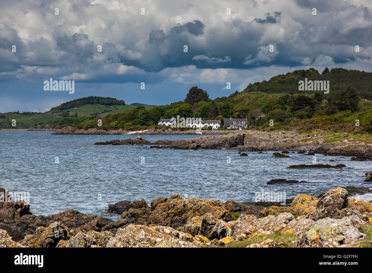 Rockcliffe, on the shores of Rough Firth, Dumfries & Galloway, Scotland