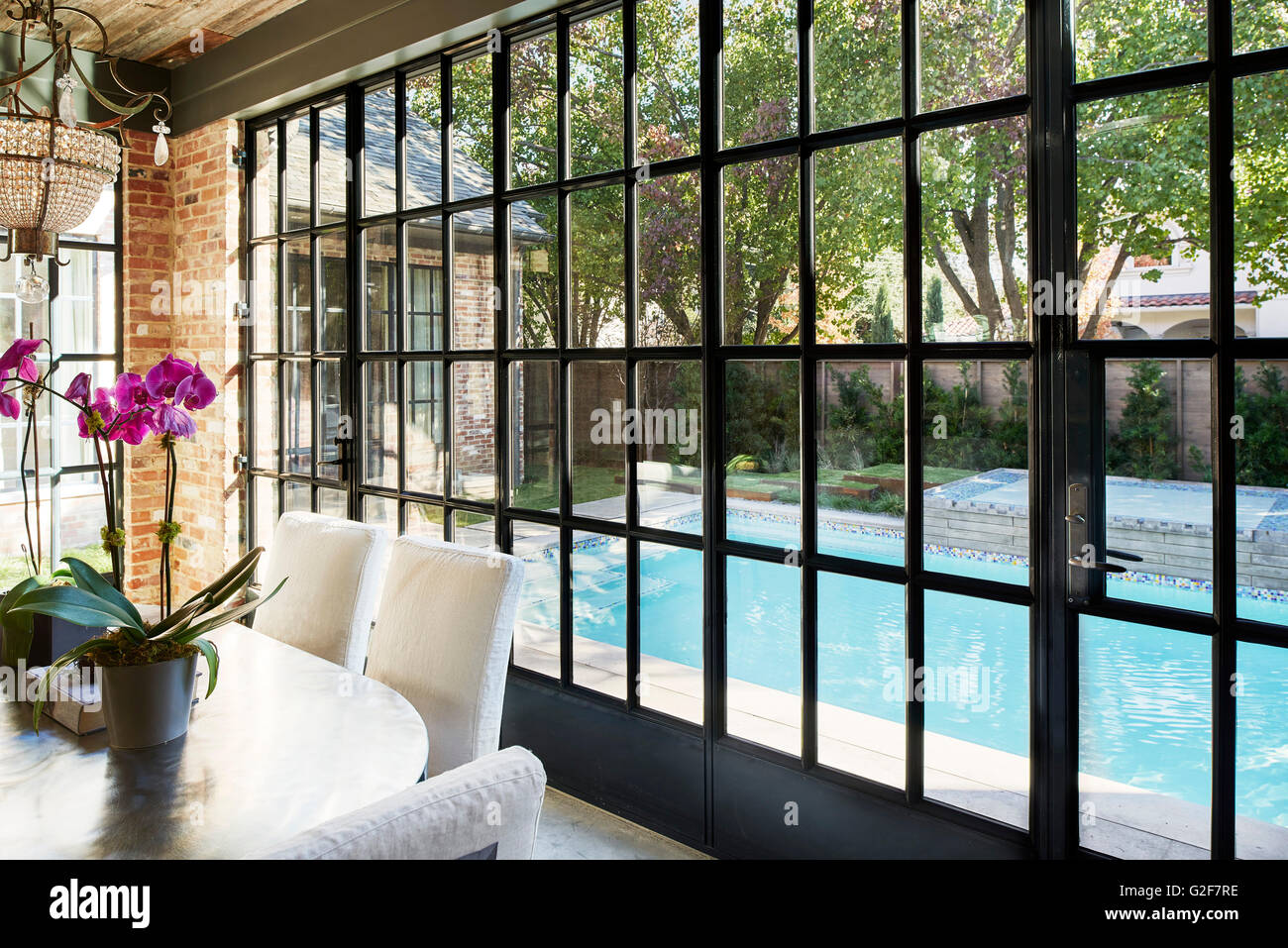 Swimming pool room hires stock photography and images Alamy