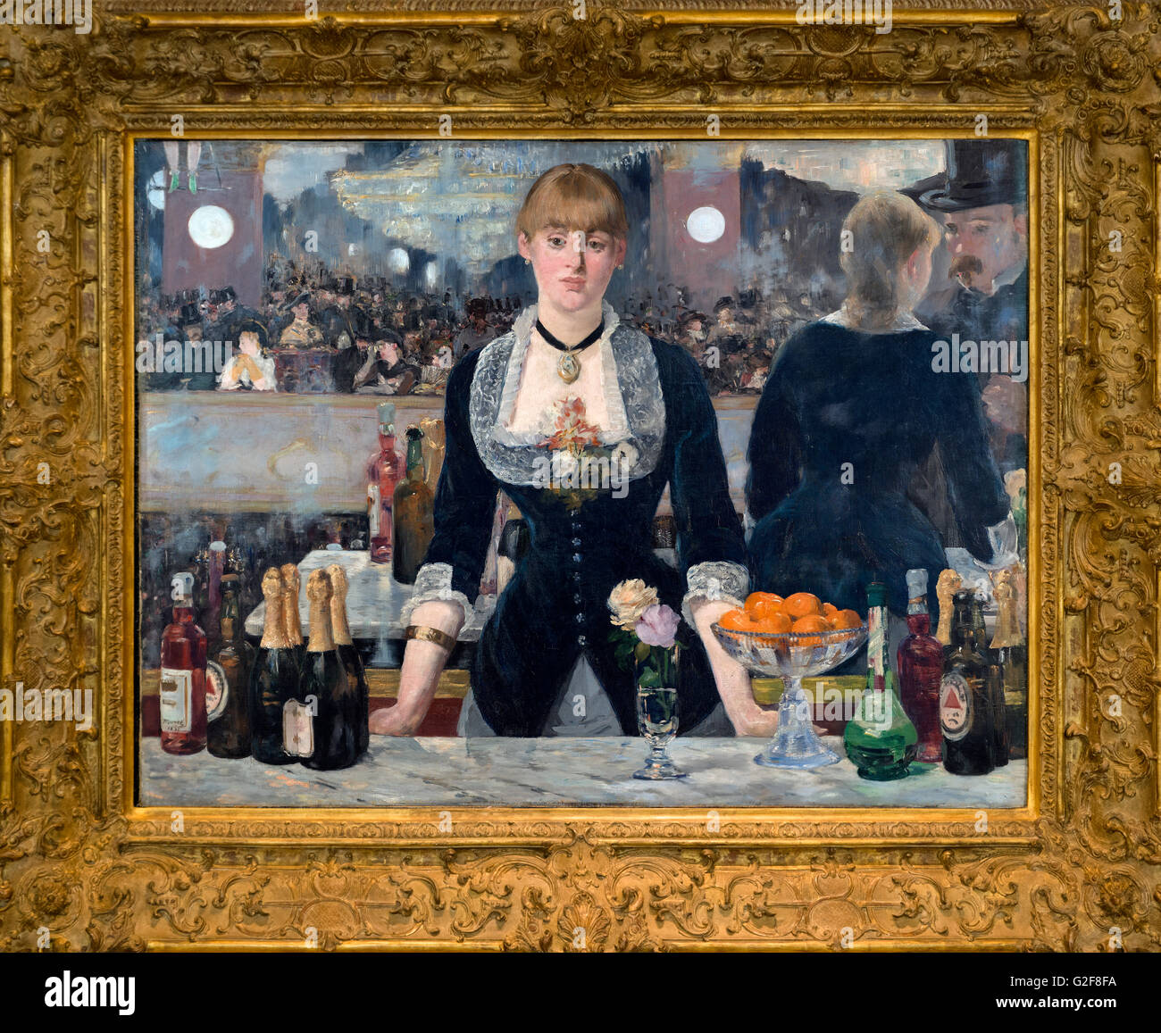 A Bar at the Folies-Bergère by Edouard Manet, Oil on Canvas, 1882 Stock  Photo - Alamy