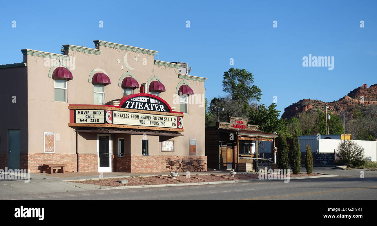 Cinema in Kanab town Utah USA Stock Photo