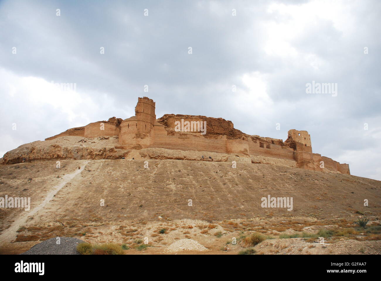 Qala'at Ja'abar Fortress Stock Photo