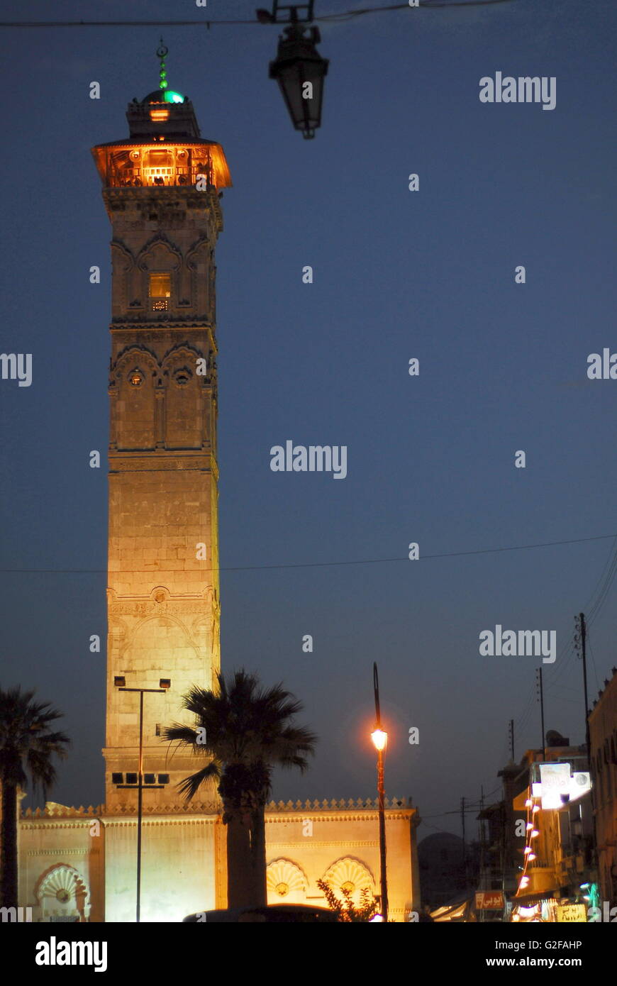 Aleppo Minaret Of The Great Mosque Stock Photo Alamy aleppo-minaret-of-the-great-mosque-stock-photo-alamy