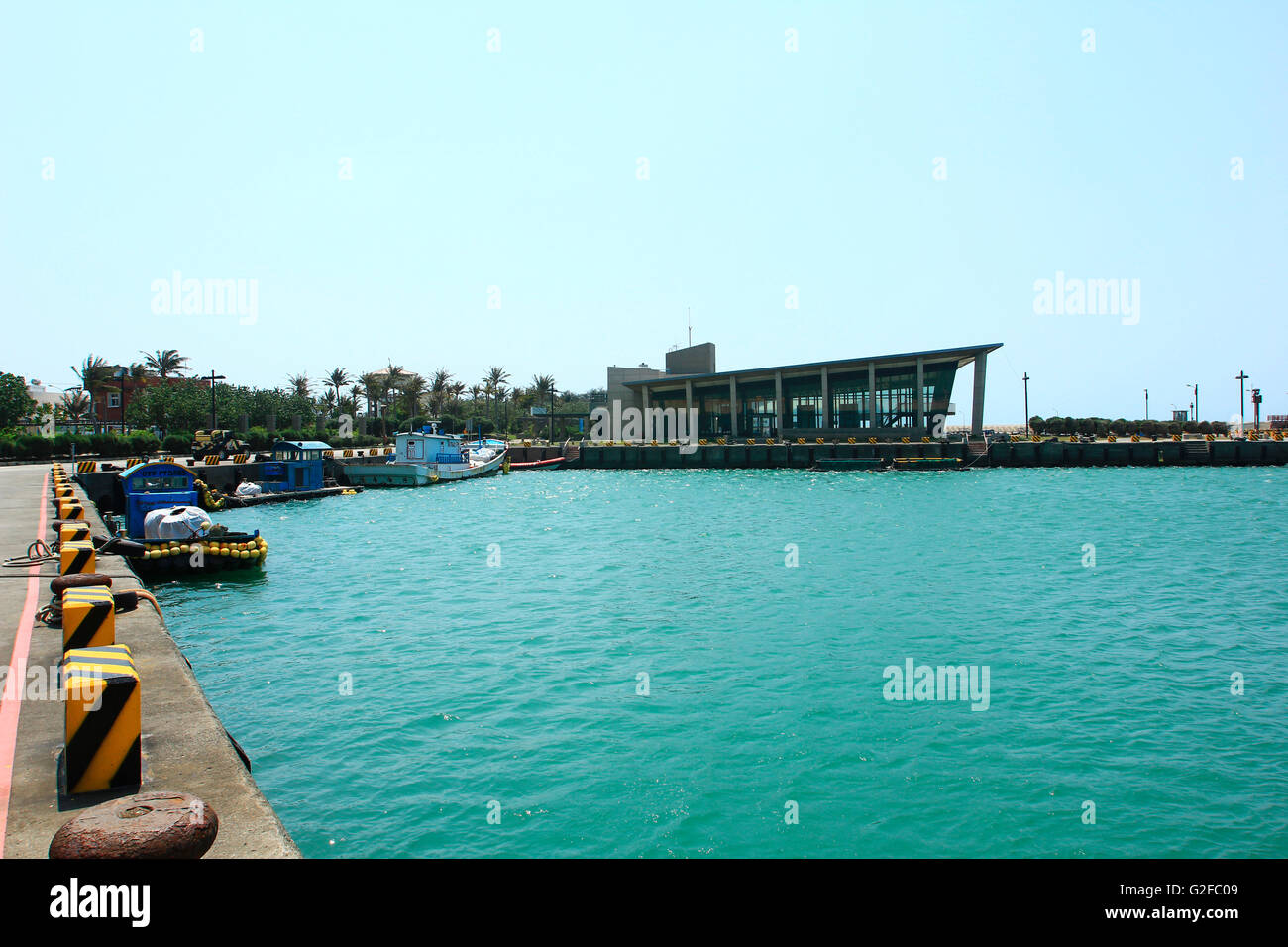Haikou Port Gold Coast Stock Photo - Alamy