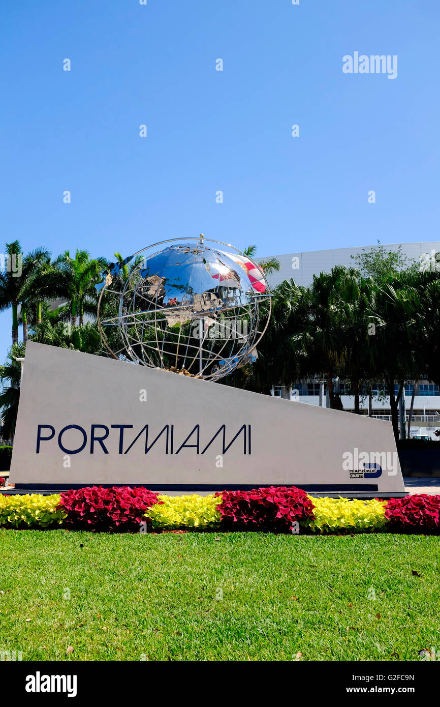 Miami port hi-res stock photography and images - Alamy