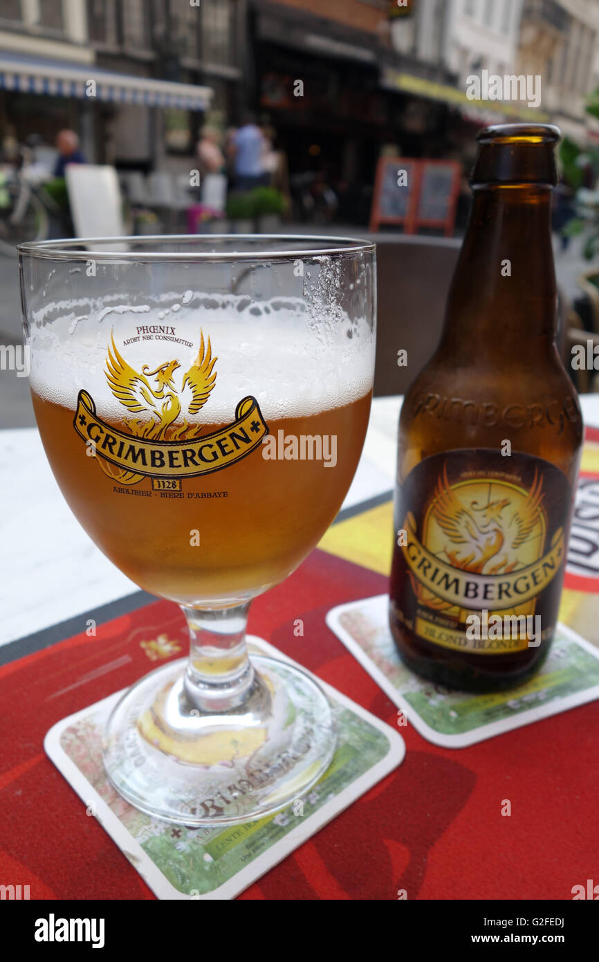 Grimbergen dubbel hi-res stock photography and images - Alamy