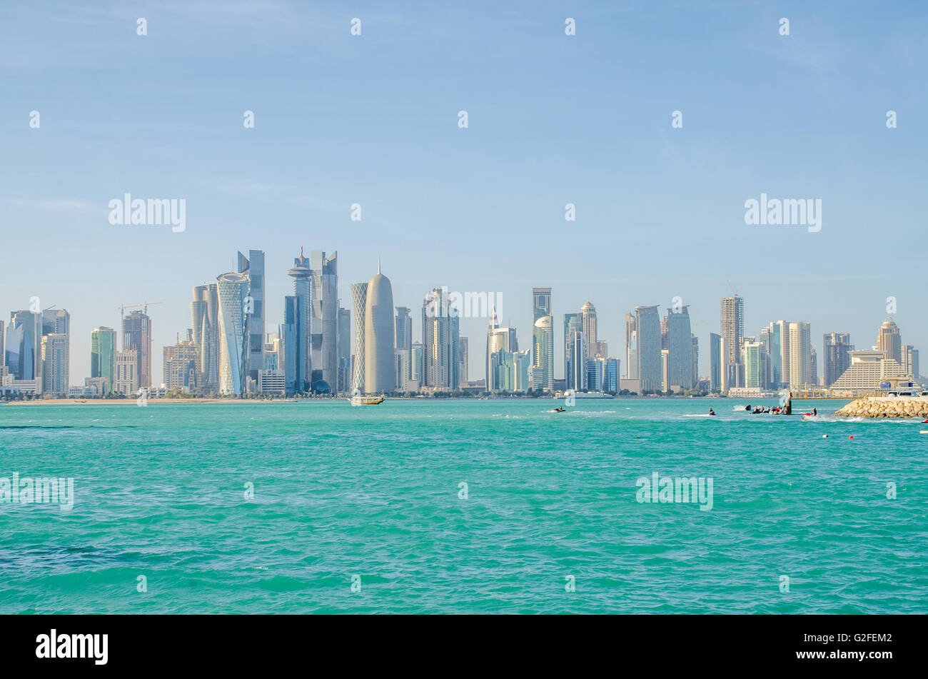 Doha City, Qatar Stock Photo Alamy