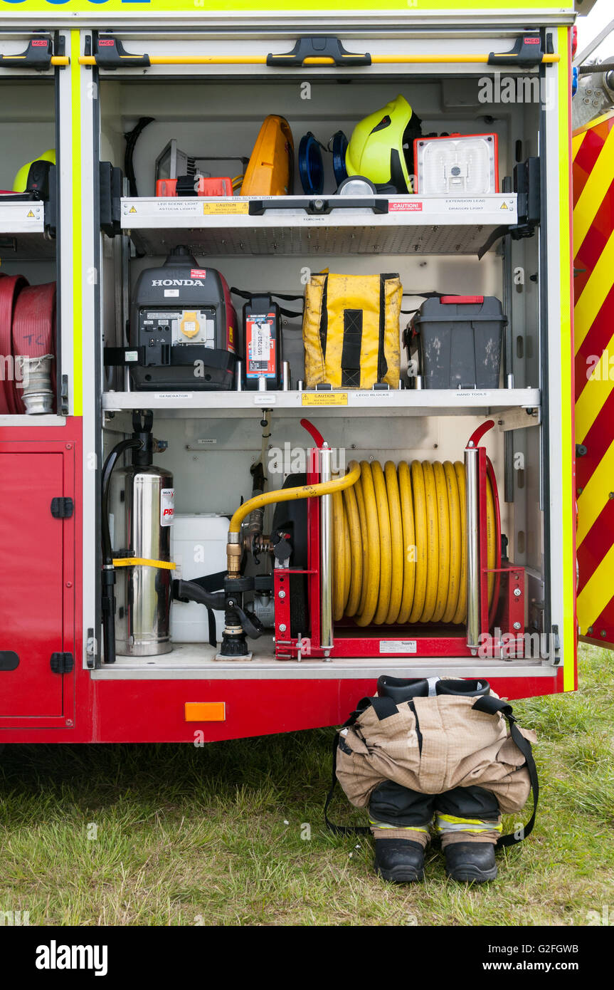 Fire engine equipment hires stock photography and images Alamy
