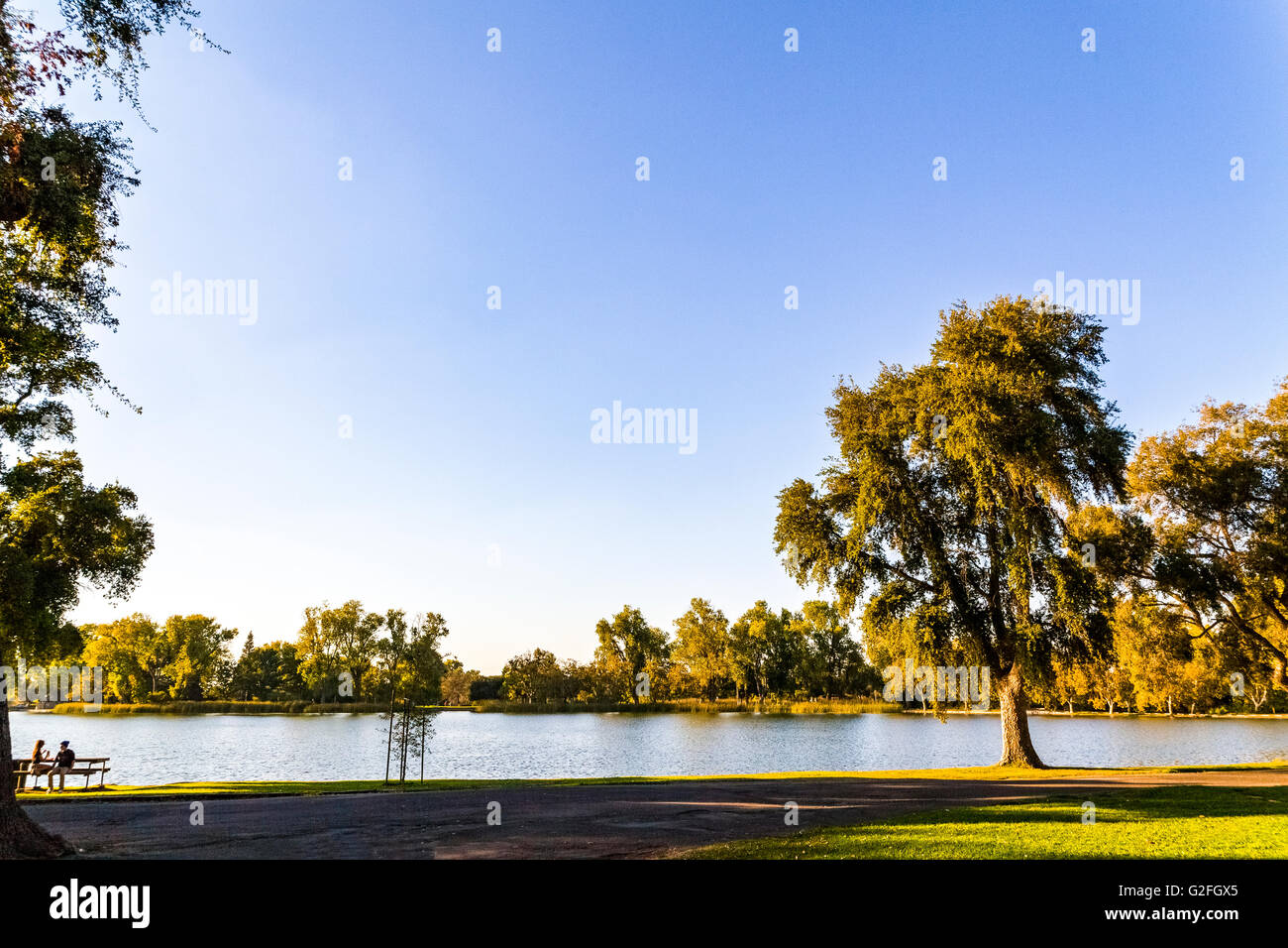 Lodi Lake In Lodi California Stock Photo