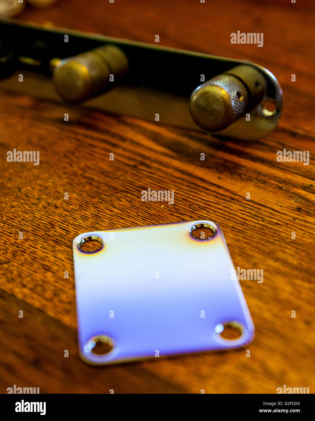 Guitar Parts , Headstock, knobs, switches, neck plate, screws, jack for Fender Telecaster Stock