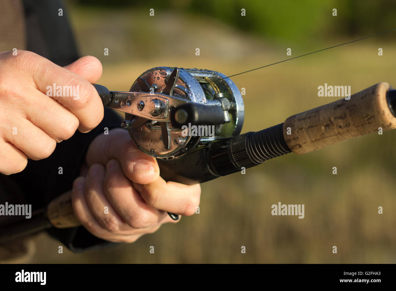 Fishing reel man hi-res stock photography and images - Page 6 - Alamy