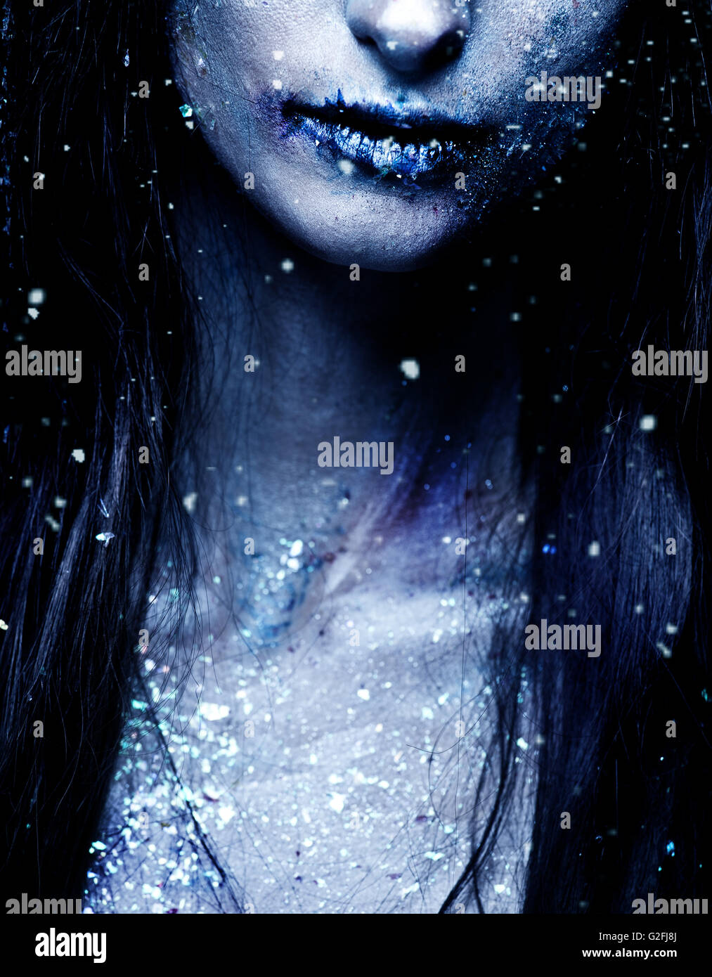 Hypothermia blue lips hires stock photography and images Alamy