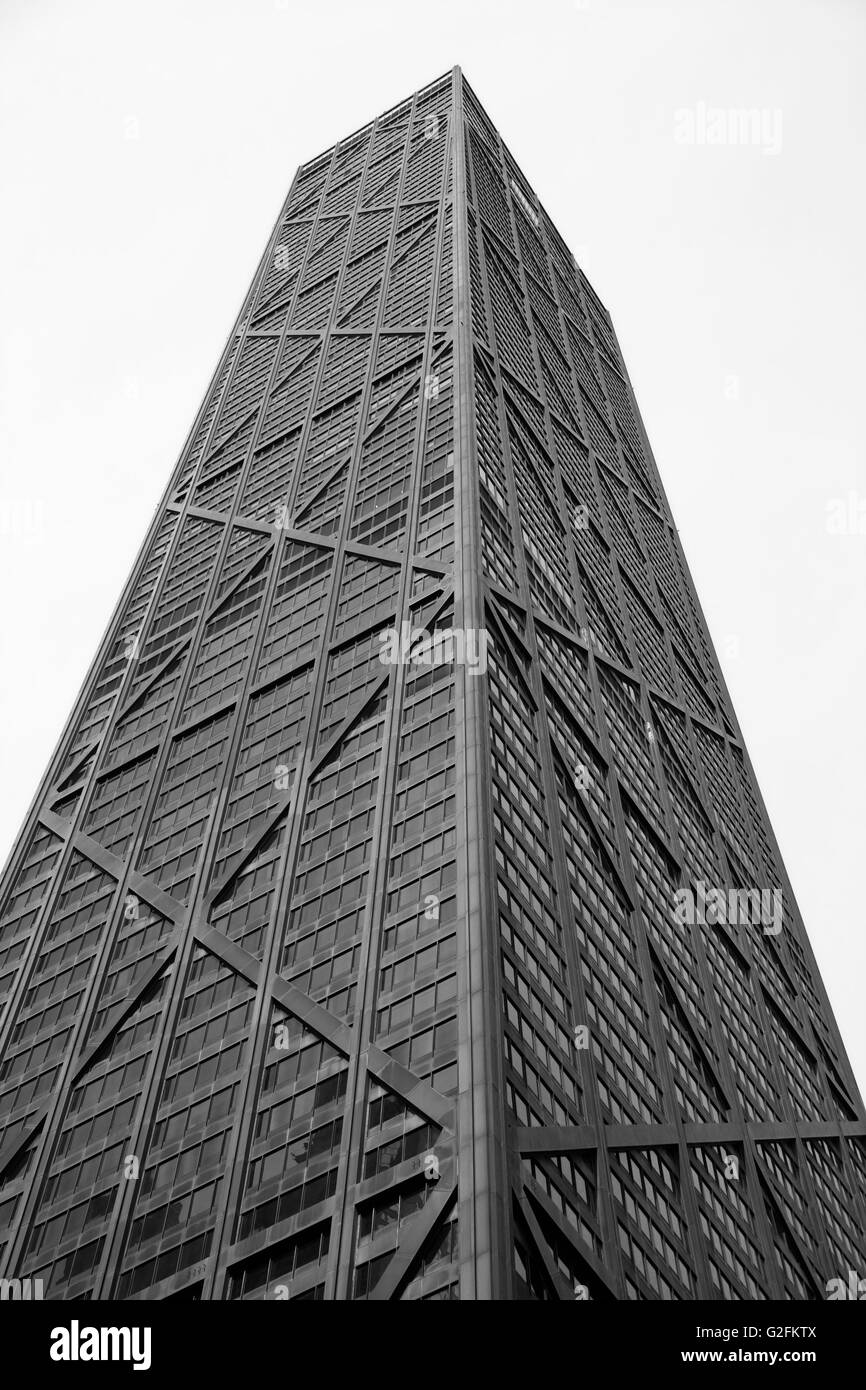 The John Hancock Center, Chicago Stock Photo