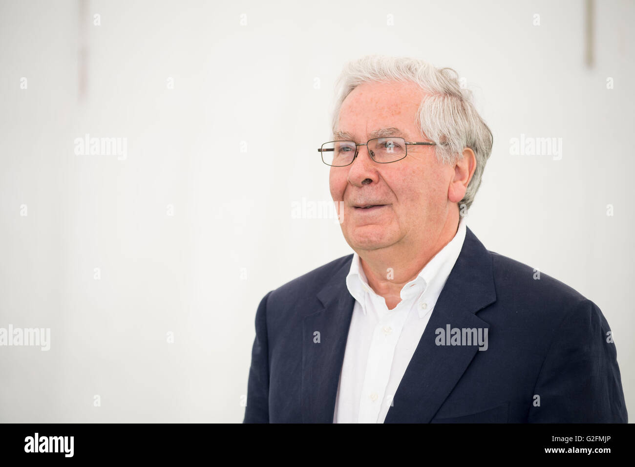 Mervyn King former governor of the Bank of England poses for a portrait
