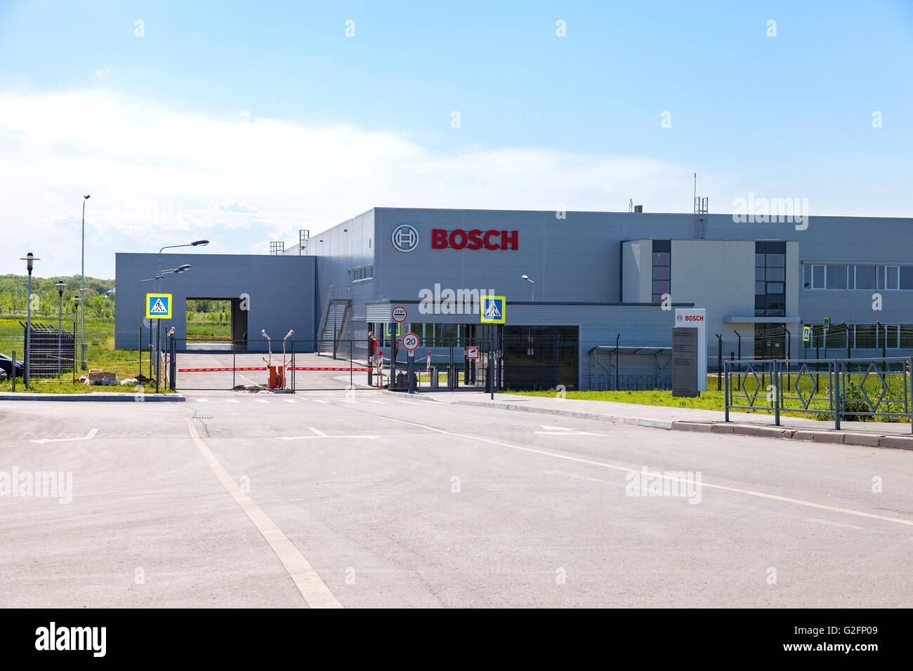 Bosch manufacturing plant in Samara. Robert Bosch LLC is a