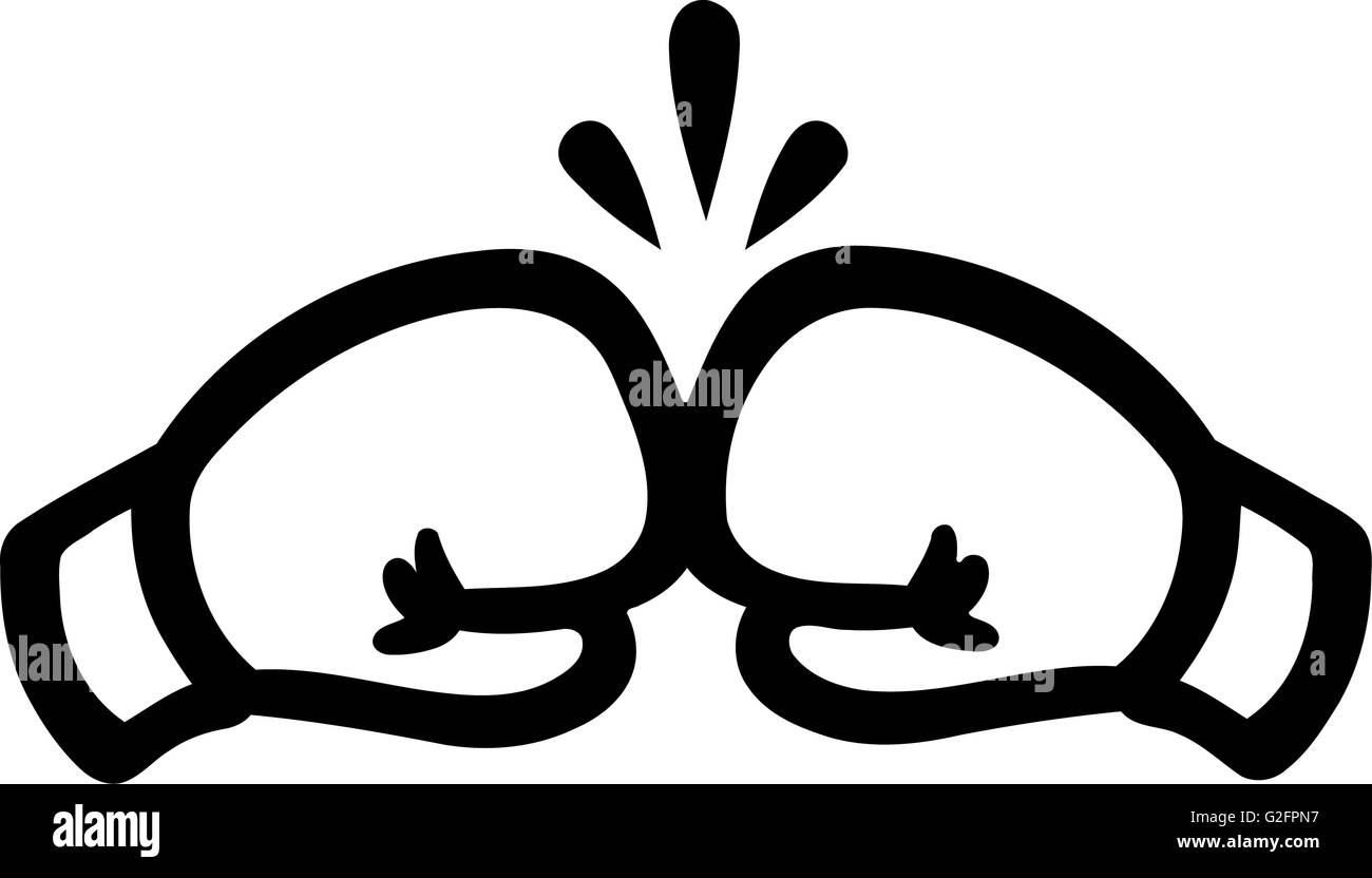 Boxing Gloves Fighting Stock Photo Alamy