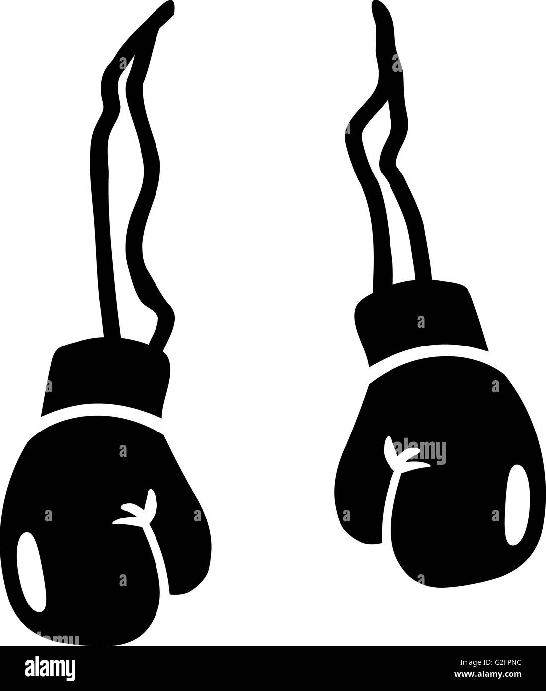 Борцовские перчатки рисунок