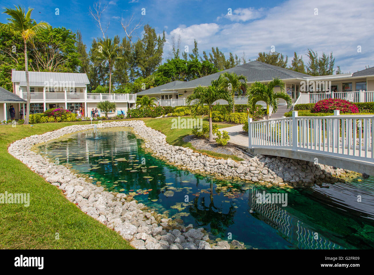 Olde Sanibel Shoppes on Sanibel Island Florida Stock Photo