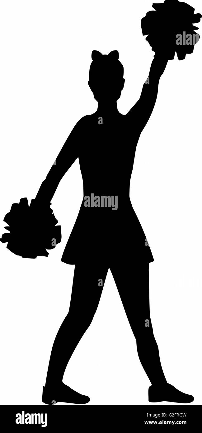 Cheerleader dancing Black and White Stock Photos & Images Alamy
