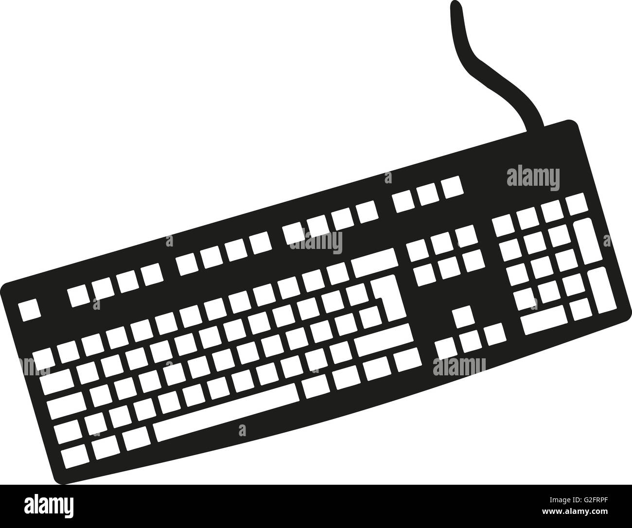 Keyboard logo Cut Out Stock Images & Pictures Alamy